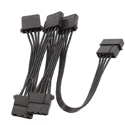 Cablu splitter de alimentare IDE la SATA Cablu de conversie alimentare IDE SATA cu 4 pini mari