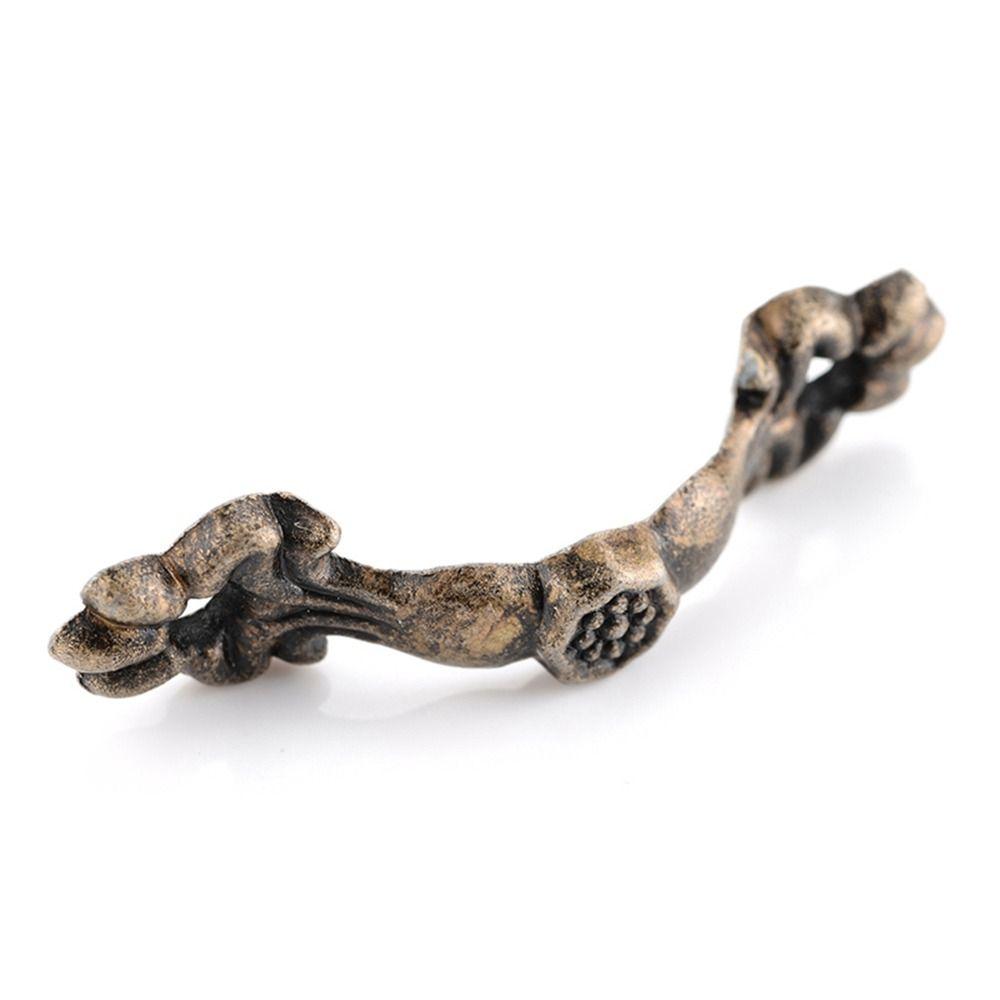 42*10MM Furniture Hardware Arch Cabinet Handle Retro Drawer Knob Pulls Drawer Knob Furniture Handle