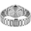 Silver Vintage Men's Watch with Date Display, Colorful Dial, Stainless Steel Bracelet, Water Resistant