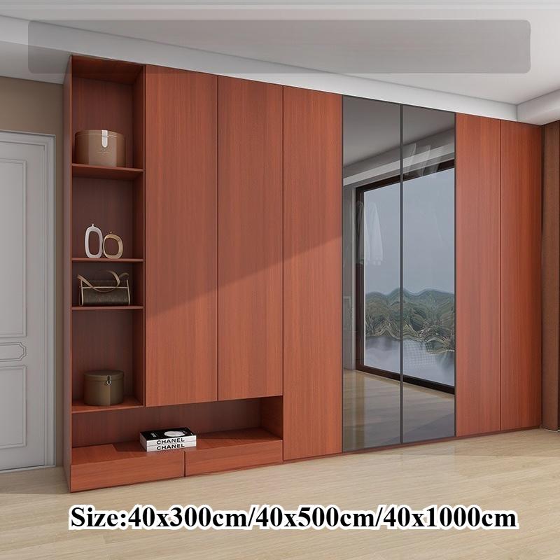 Wood Grain Background Wallpaper Bedroom Living Room Furniture PVC Waterproof Wall Sticker Self-adhesive Home Decor Wallpaper