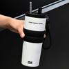 700ML Vacuum Insulated Bottle with Handle Straw Cup New Water Bottle
