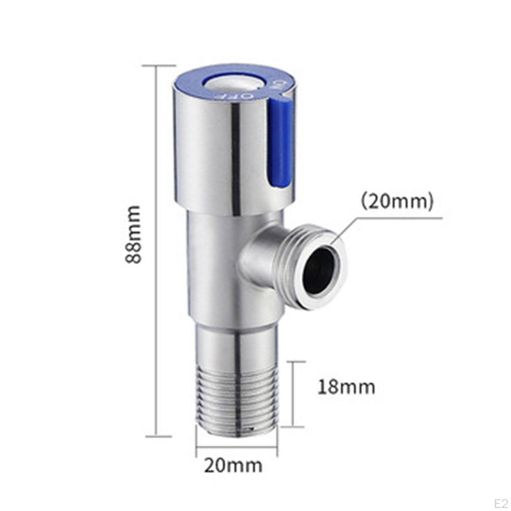 Stainless Steel Quarter Turn Set for Bathroom Plumbing