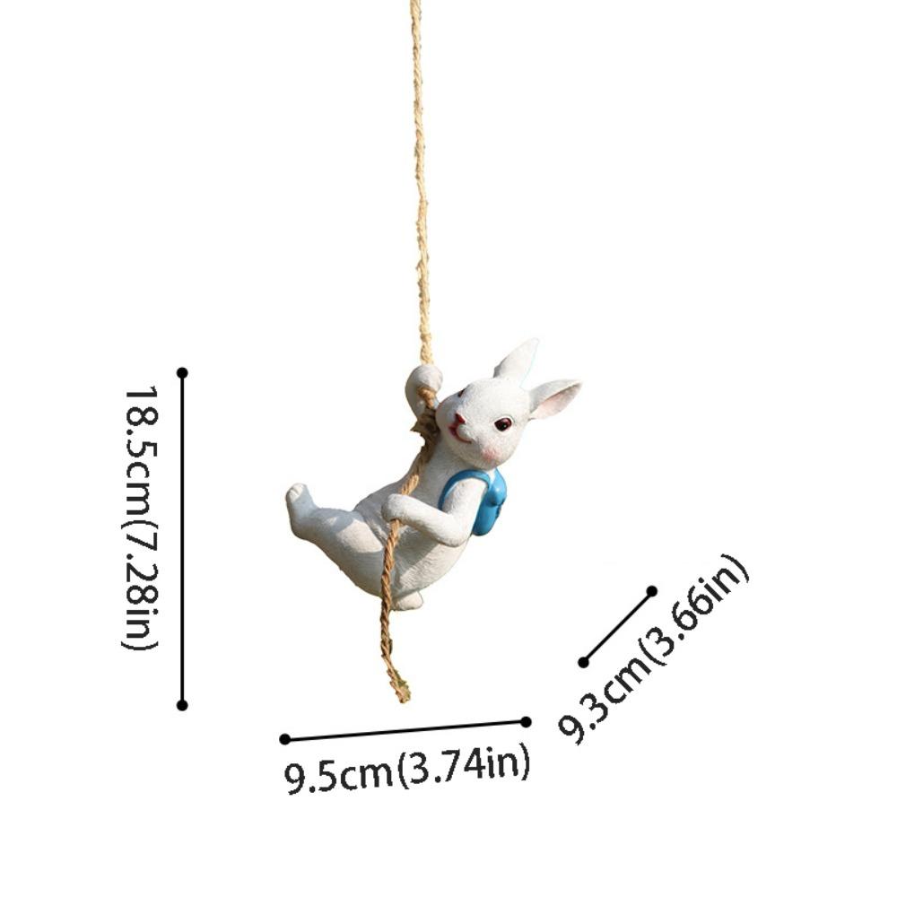 Figurine Design Animal Climbing Ornament Miniature Size Climbing Animal Statue  Balcony Decor