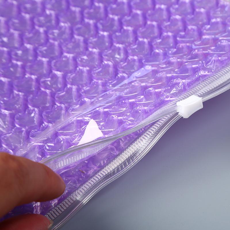 PVC Blase Kosmetikaufbewahrungstasche - Fallfest, Stoßfest, Reißverschlussdichtung, Klebend, Ideal für Geschenkverpackungen