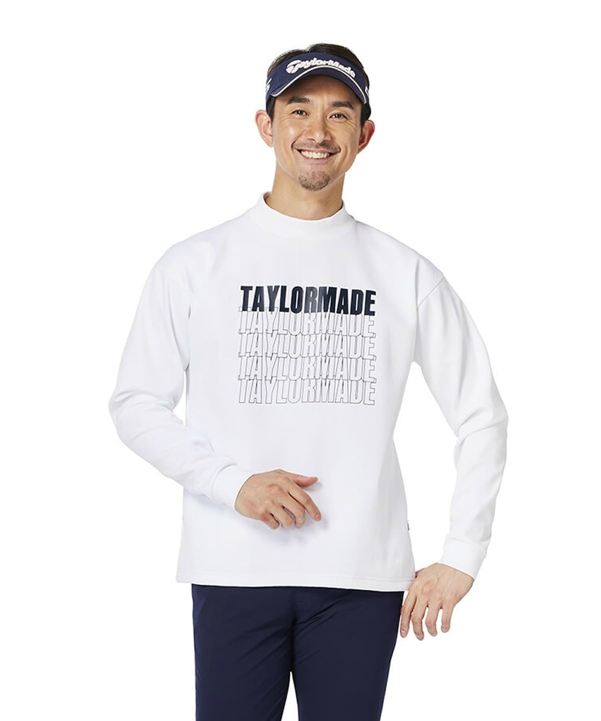 

TaylorMade Graphic Logo Sweat Moc White XO Men s 24FW UN350