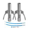 Lubrication Nozzle Mini Grease Gun Coupler 10000PSI Manual Grease Pump Head Syringe Oil Pump Filling Tool Injector Nipple