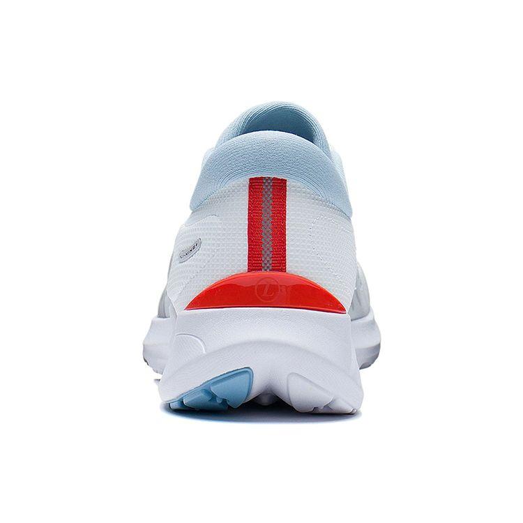 Li-Ning Lightweight Ls Fabric Balance Shock Absorption Low-Top Sports Casual Shoes Men sneaker White AGLS087-1