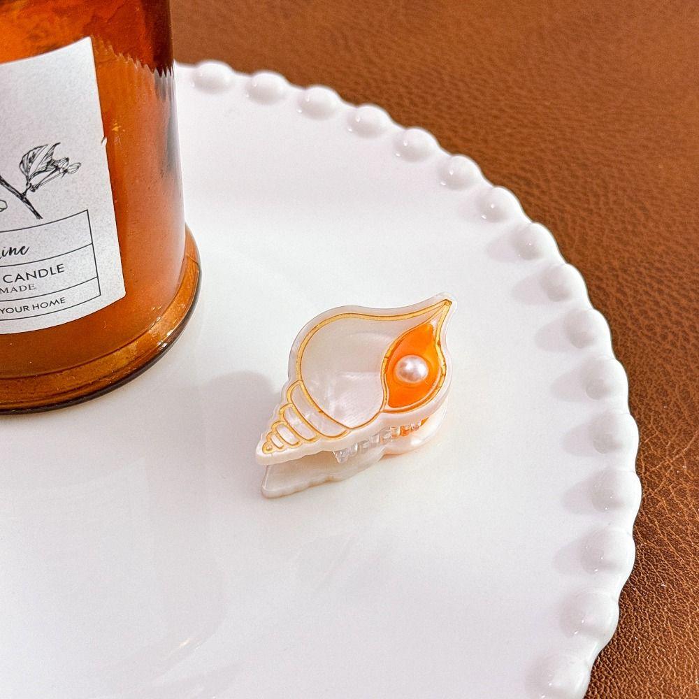 Hair Clip Starfish Hair Claw Acetic Acid Mini Hair Claw Retro Cute Hair Crab Clip  Women
