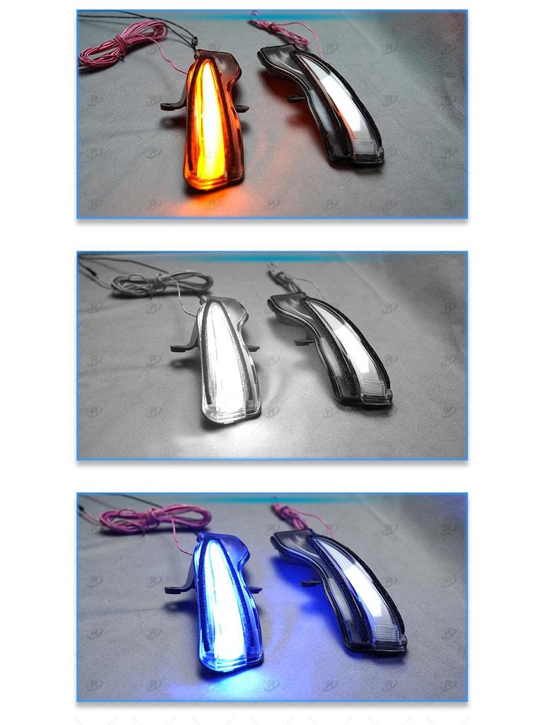 Mazda CX-3 Rearview Mirror Sequential Turn Signal & Blue Daytime Running Light
