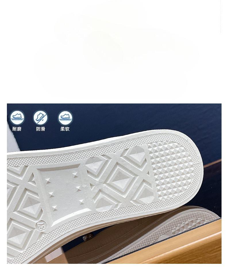 Women's Shoes 2025 Popular Casual Versatile Sports White Shoes Spring Flat Baseplate Shoes