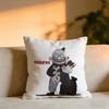 Terrifier Joker Cushion Cover Cozy Velvet Throw PillowSoft Warm Cushion For Sofa  Bed