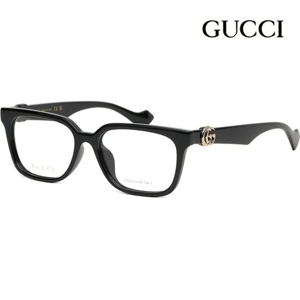 Eyeglass Frame GG1537OK 001 Daily Black Square Horn-rimmed