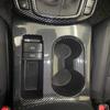 For Kia Seltos     Window Switch Cover Trim Gear Shift Panel Water Cup Holder Cover ABS Carbon Interior Accessories