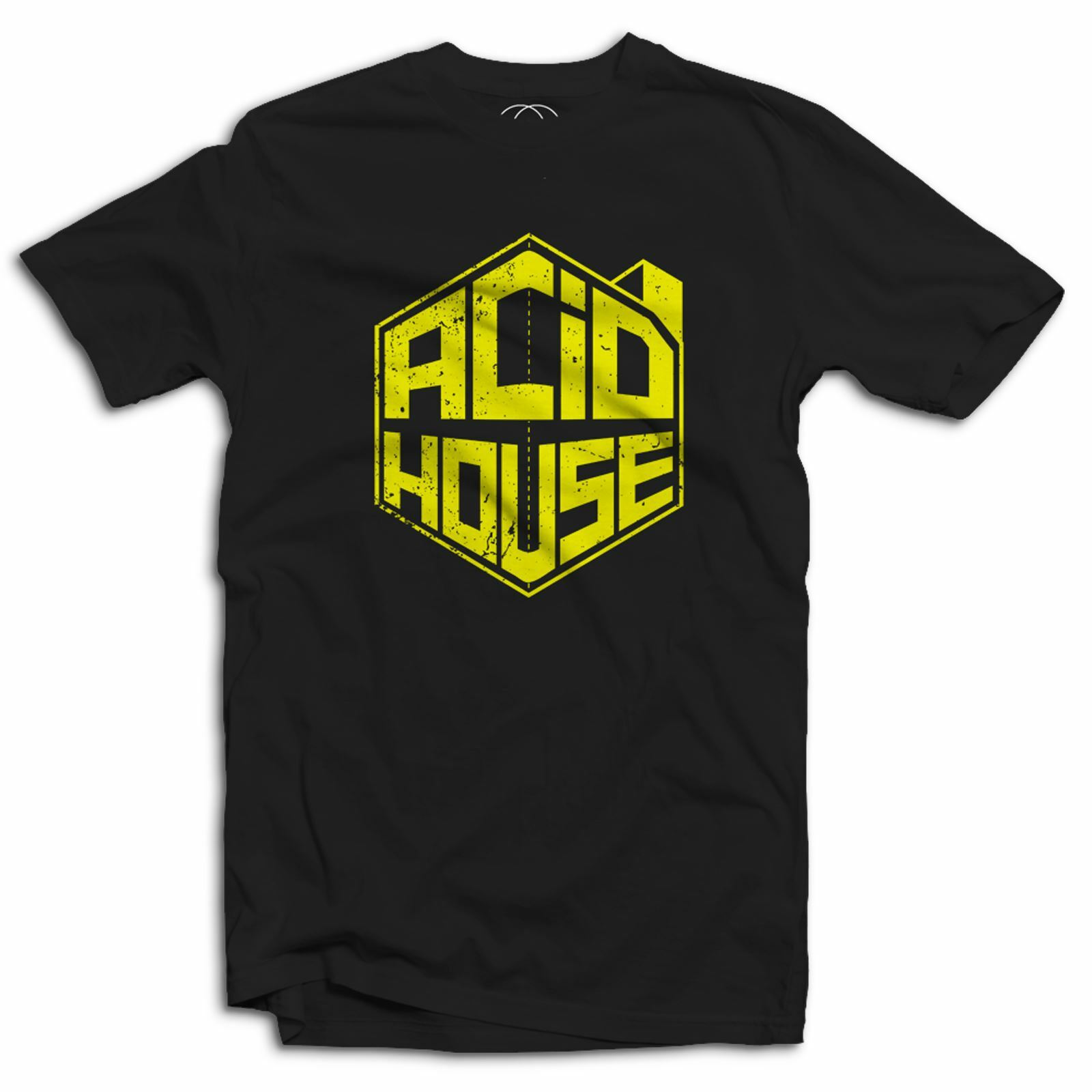 Футболка с логотипом Acid House - Рейв Техно Музыка EDM Олдскул S