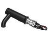 Matte Black Solid Brass Cold Water Touch-Free Infrared Tap Automatic Sensor Faucet Bathroom Basin Sink Faucets Deck Mounted