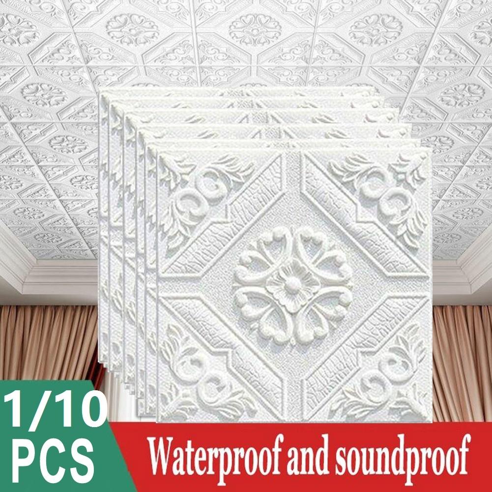Wall Sticker Wall Decor Wall Tiles Stickers Waterproof 1/5x