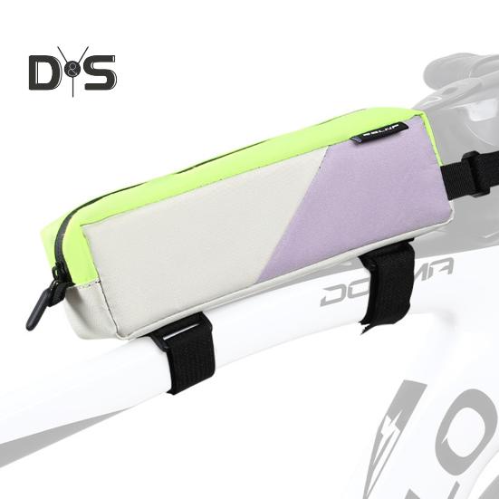 Fahrrad-Oberrohrtasche, wasserdicht, große Kapazität, Reißverschluss, MTB, Rennrad, Mountainbike, Vorderrahmen-Aufbewahrungstasche, Fahrradzubehör