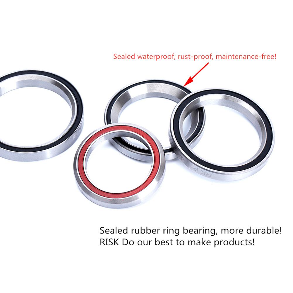 Bike Headset Bearings 41.8/47/49/52mm Anti-rust Road Bicycle Headset Bearing Repair Accessories