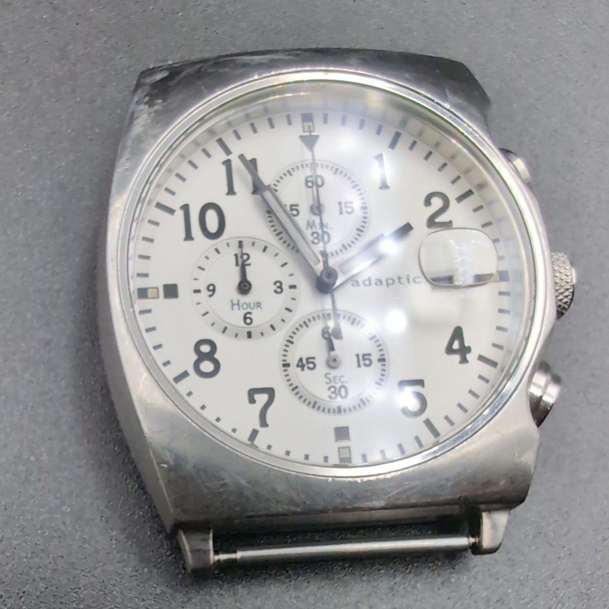 Used [CITIZEN] Citizen/adaptic/chronograph watch/universal design