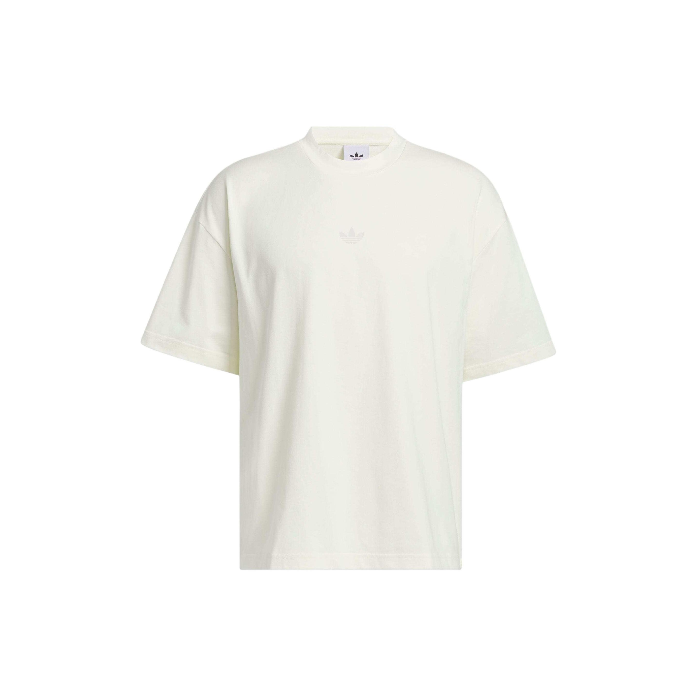 adidas Basketball Classic T-shirt Asia Sizing  Ivory  Men s IR6383 XL