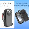 For Insta360 X4 Protective Case Mini Bag for Insta360 X4 Screen Protector Film for Insta 360 X4 Action Camera Accessories