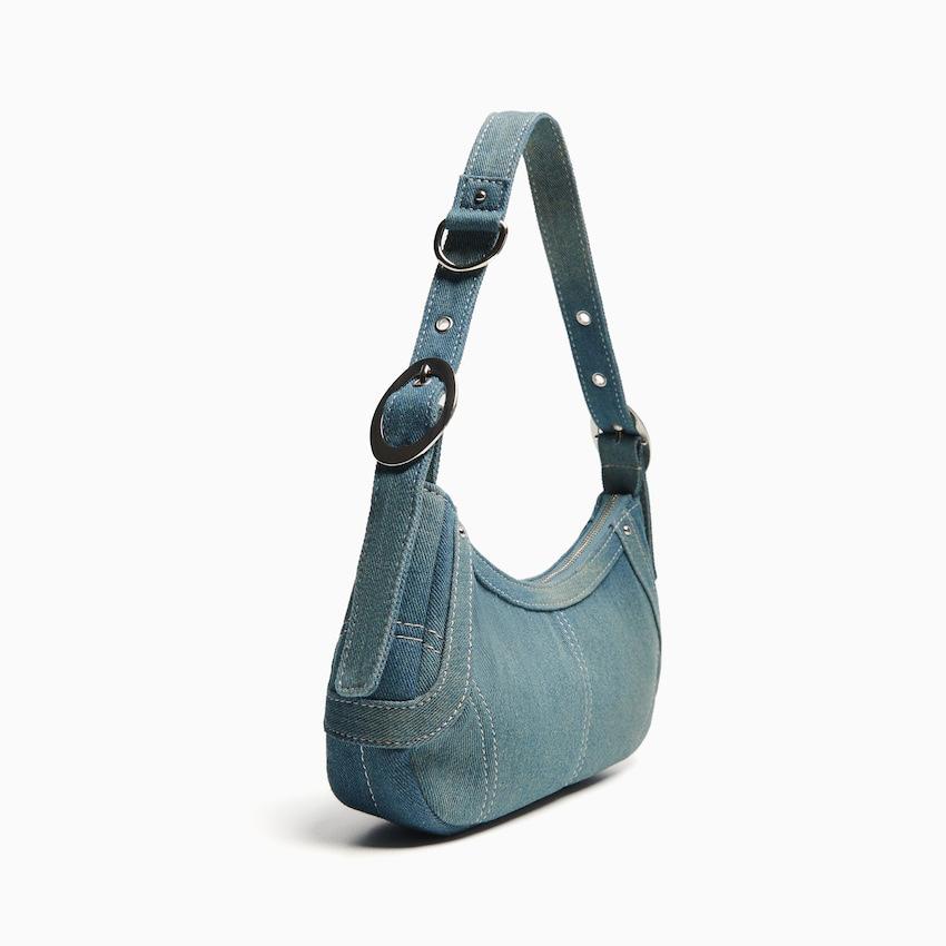 Vintage bags for women shoulder  armpit bags feminine clutch  denim bag