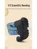 2025 Winter Kids' High-Top Fur-Lined Cotton Snow Boots: Non-Slip, Warm Hiking Shoes for Boys and Girls