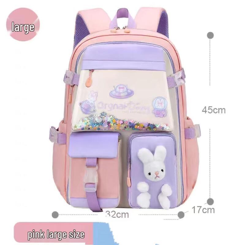 OuJieWang Kids Rabbit Backpack Large