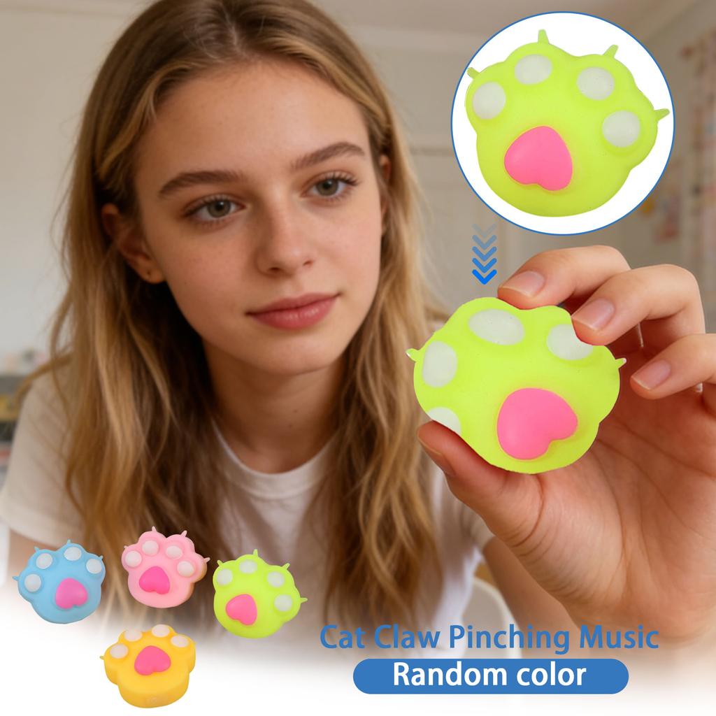 Cute -shaped Stress-relieving Toy, Stress-relief Device, Stress Ball (random Color)