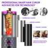 Wireless Rechargeable Automatic Hair Curler - Portable Electric Styling Wand