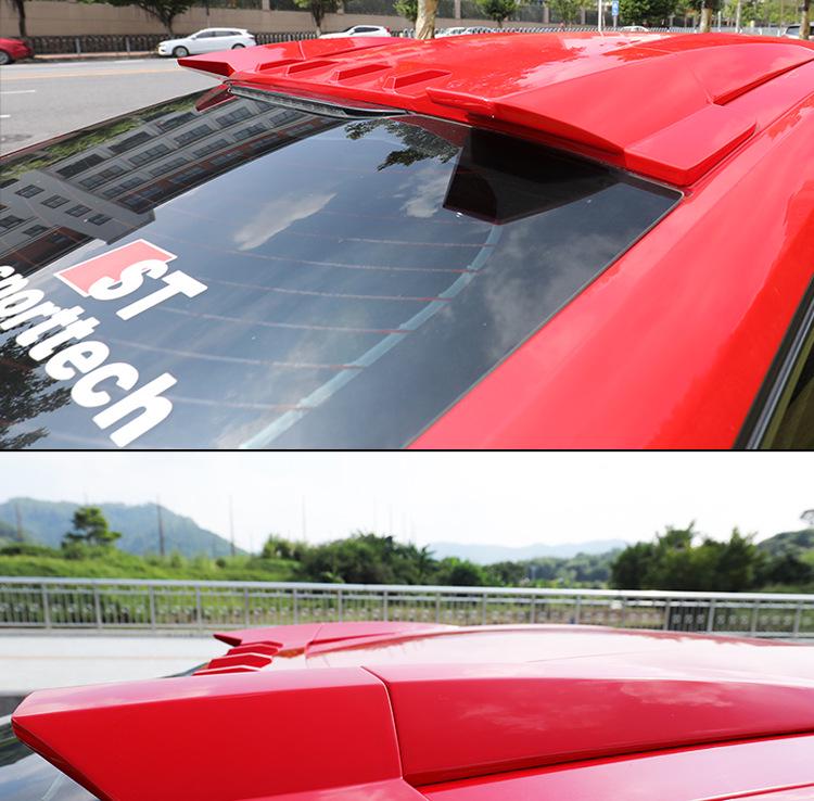Punch-Free Rear Wing Spoiler for 15-23 Mustang Roof - Modified Car Body Kit