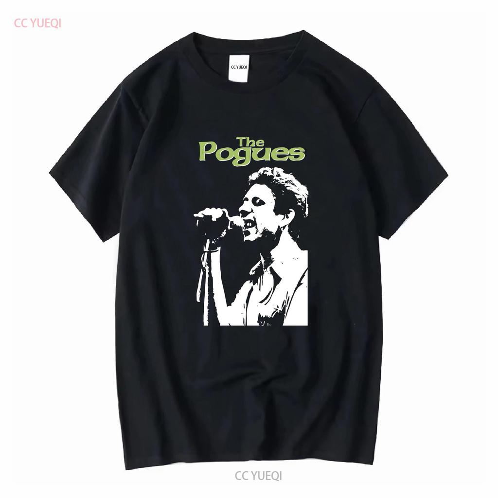 HOT Shane Macgowan T Shirt The Pogues All Size SM20 long or short sleeves vintage Washed homme Soft Top For Everyday Wear