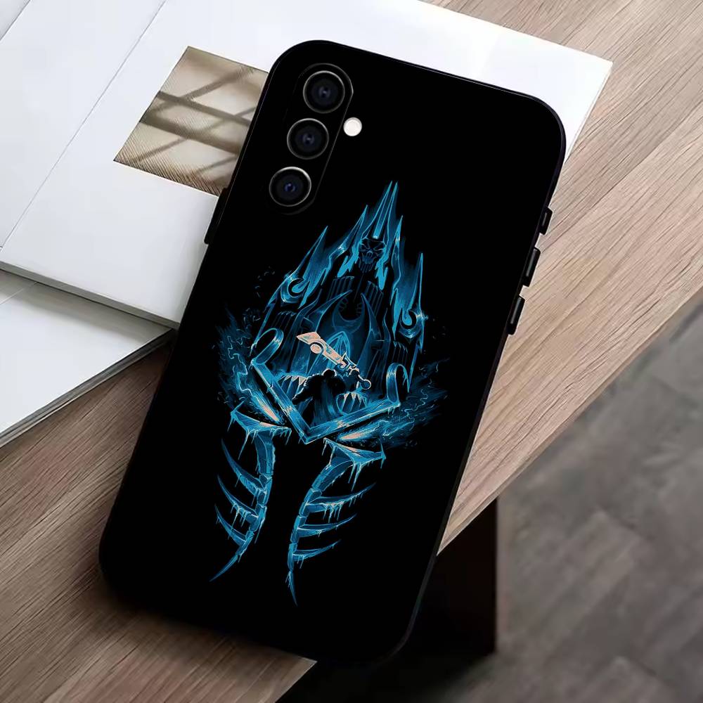 

Чехол для телефона Game-W-World of W-Warcraft для Samsung Galaxy A73, A72, A71, A70, A53, A52, A51, Другие Мягкий черный чехол Samsung a22 5g
