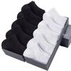 Unisex Low-Cut Breathable Summer Socks: Black, White, Gray
