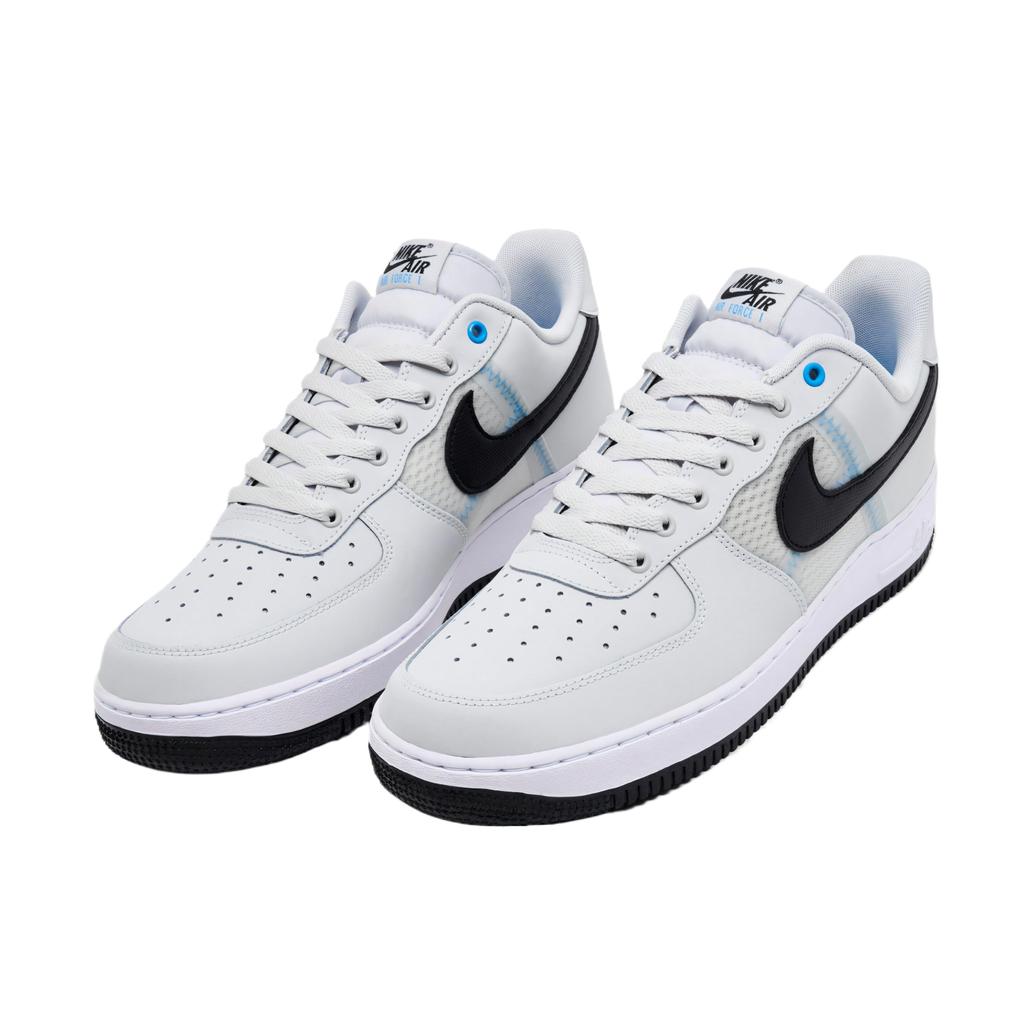 Nike Air Force 1 Low 07 LV8 SE Mesh Tape Photon Dust University Blue Men Sneakers White Black IH4462-001