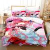 3D Anime Kawaii Girls Tokyo Mew Mew Bedding Set Printed Duvet Cover Pillowcase Single Double Style Queen King Size Sets