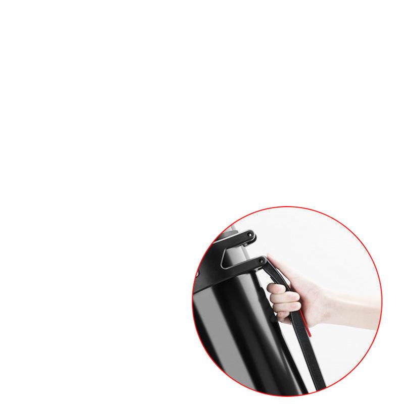 Portable Stainless Steel Insulated Travel Kettle - Large Capacity Outdoor Thermos Bottle