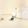 Feather Toy Elastic String Teaser Wand Catnip Ball Interactive Pet Toy