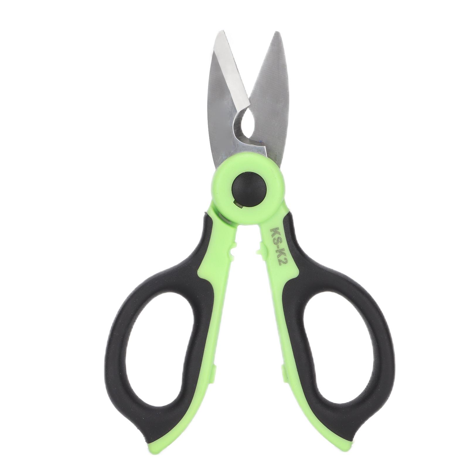 

KSK2 Ножницы электрика Волоконно-оптические Нержавеющая сталь Серрейторные ножницы Нескользящий инструмент для пигтейлов