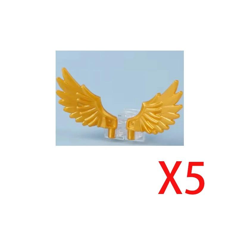 MOC Three Kingdoms Building Blocks Accessories Soldier Weapons Military Shield Sword Helmet Shoulder Armor Wings Mini Brick Toy