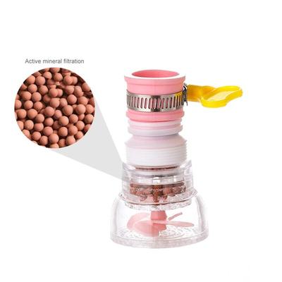 Girevole 360 ​​Filtro Acqua Rubinetto Depuratore Rubinetto Acqua Regolabile Accessori da Cucina Filtro Acqua per Uso Domestico Ugello Adattatore Lavello
