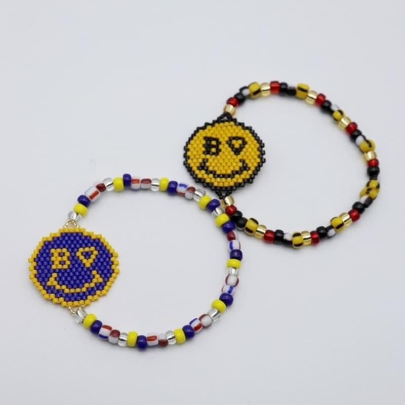 BONBEAU BONBEAU Smile Beads Bracelet Exotic Color Smile Bead Bracelet