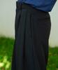 SIGNATURE [Summer Fabric Added] Double-Tuck Wide Slacks [Black]
