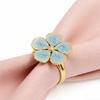 10pcs Flower Napkin Rings Floral Serviette Buckles Holders Party Table Decor for Wedding Banquet Dinner Daily Use 5