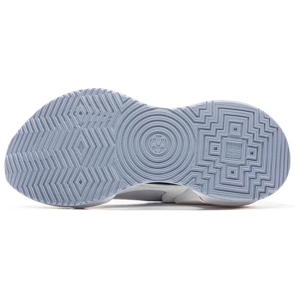 New LiNing Shadow 3 ESSENTIAL Cushioning Support Rebound Low Top Casual Running Shoes Women's White Purple ARRV002-1