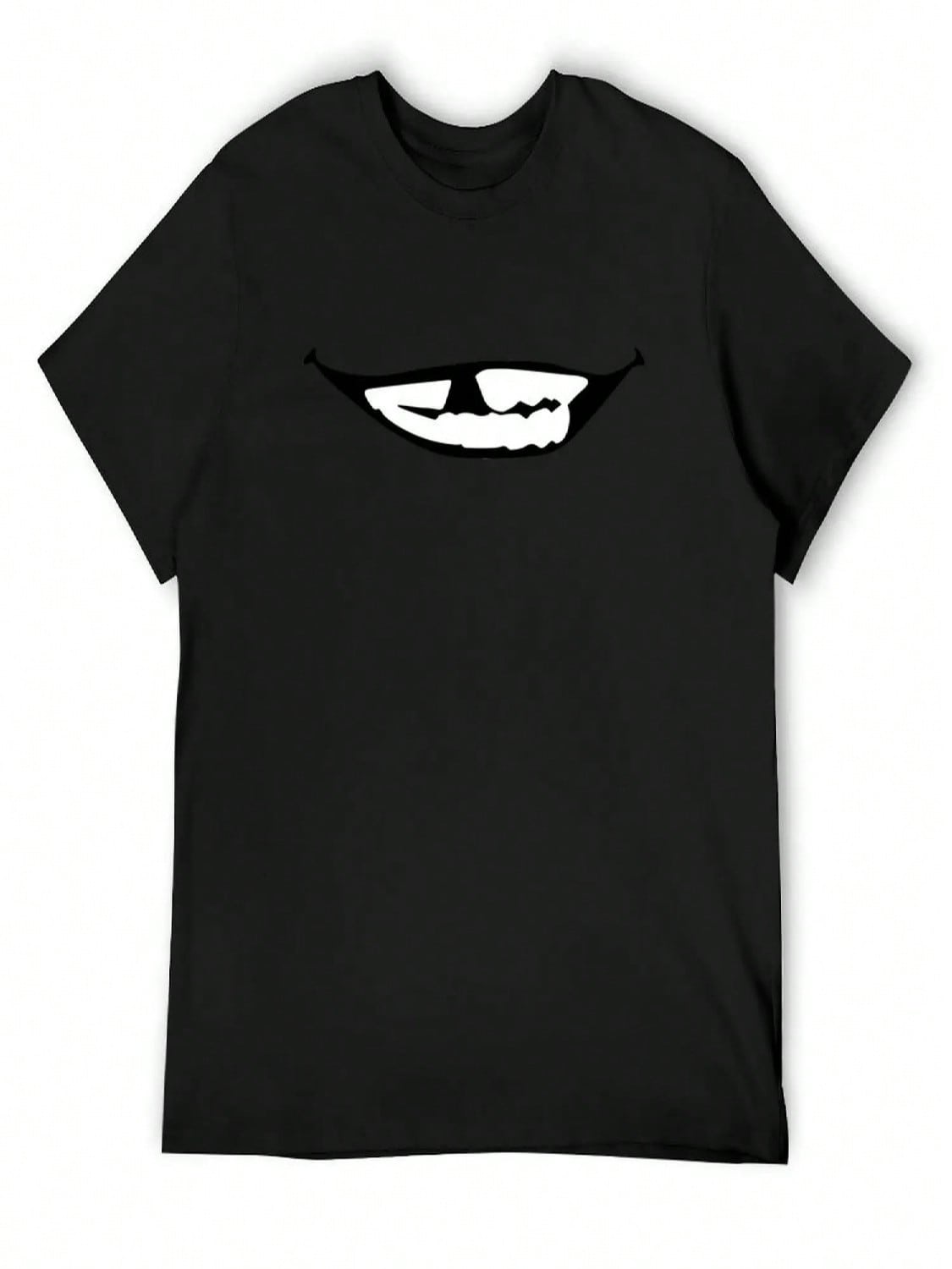 Grin T-Shirt Plus Sizes Blacks Vintage T Shirts Plain T Shirts unisex S разноцветный