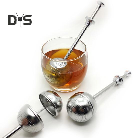 Teleskopický spařovač čajových kuliček Kávový filtr Nerezová ocel Vylepšené aroma Čistá várka Ideální pro sypaný čaj Káva