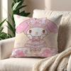 My MMelody Kawaii cushion cover For Pillow Printing Sofa Decoration Home Car Room Coffee Shop Office Nordic Simplicity