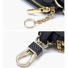 Leather Car Key Case with Clip Carry for Car Owners, Fob Cover and Card Slot for Bag or Pocket Use with Full Closure