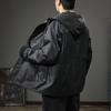 Tide Brand Outdoor Mountaineering Windproof Jacket Men'S Loose Large Size Sports Function Hooded Tooling Outside